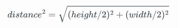 Pythagoras - distance, height, width